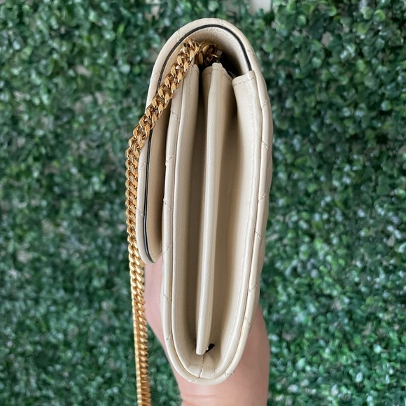 Versace Medusa Cream Quilted Clutch/Shoulder Bag Brand New - Picture 4 of 8